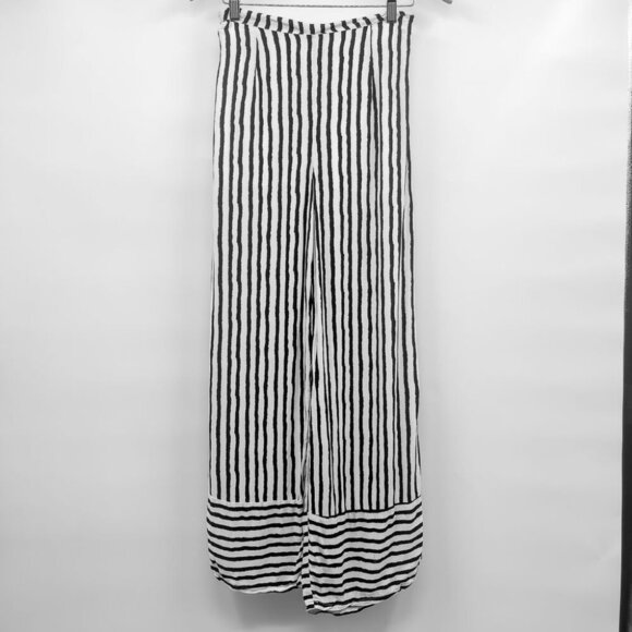 Urban Outfitters Urban Romantics Wide Leg Striped High Waisted Pants Small - Picture 2 of 8